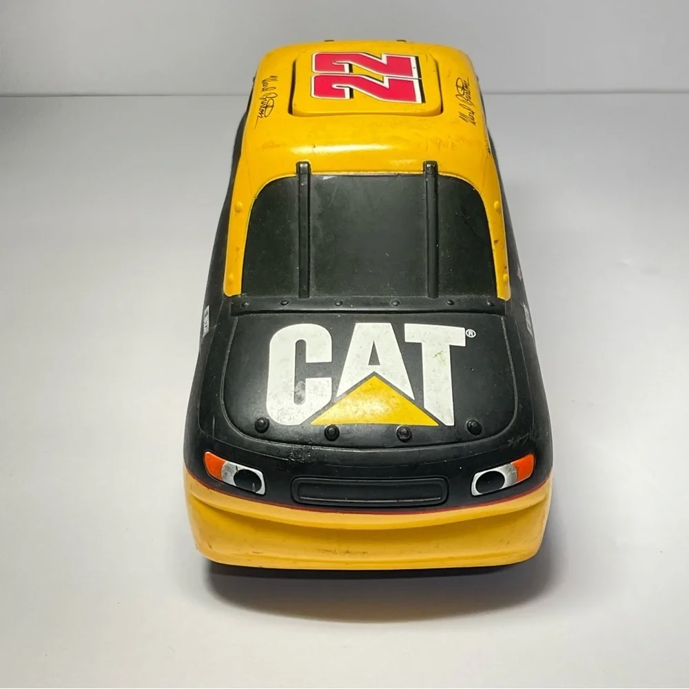 Caterpillar Black and Yellow Toy Car NASCAR Ward‎ Burton​